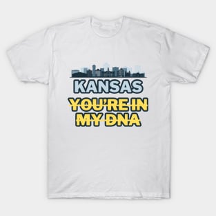 Kansas you're in my DNA T-Shirt